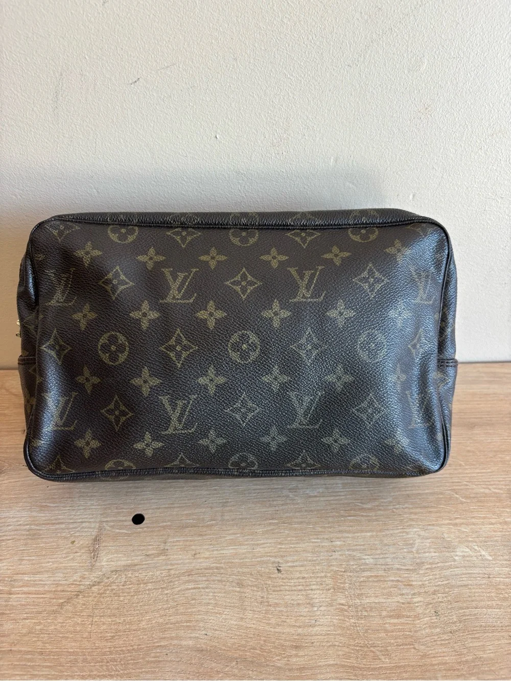 Authentic Louis Vuitton monogram toiletry bag